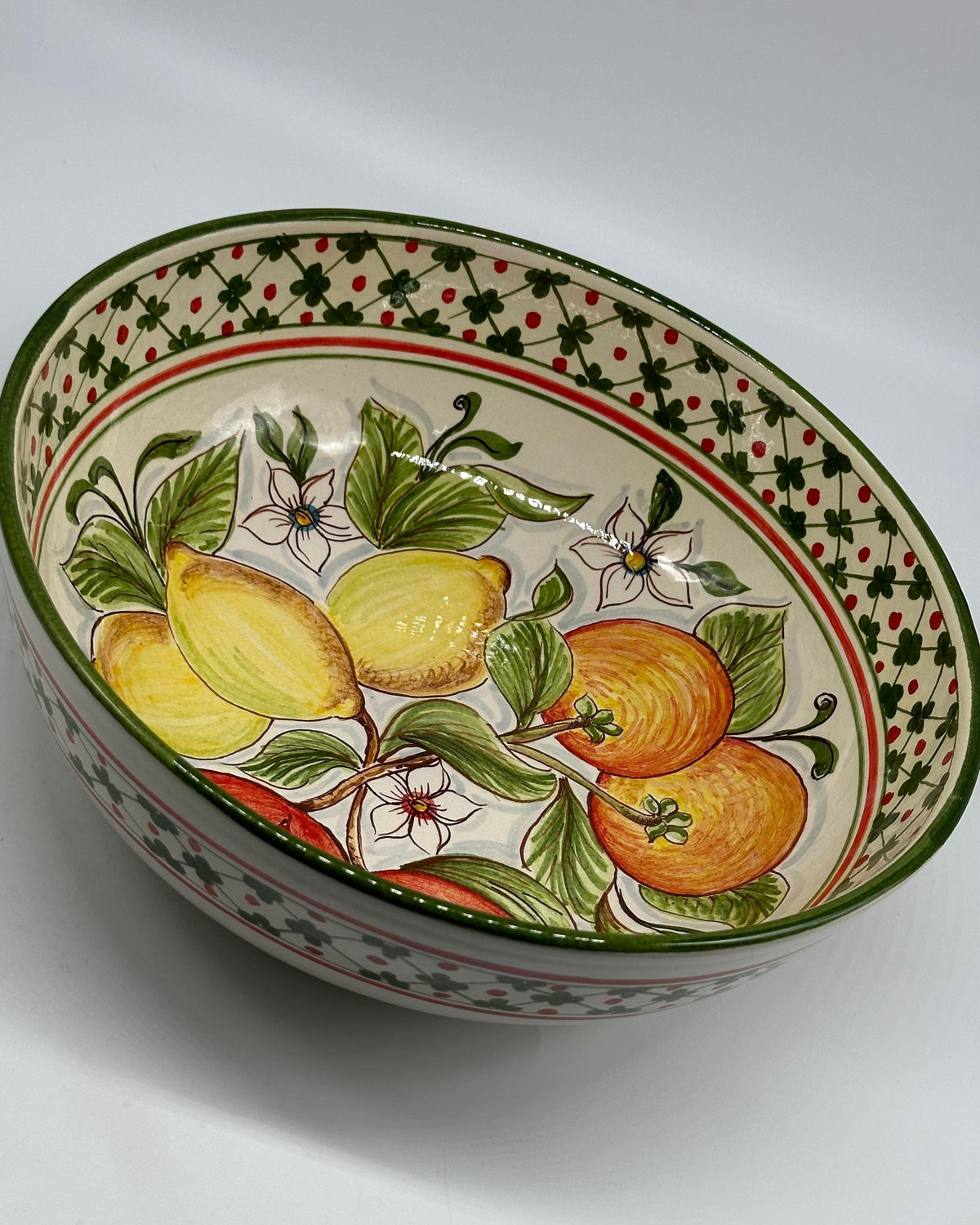 Insalatiera diametro cm 30 Ceramica Caltagirone - Rustico