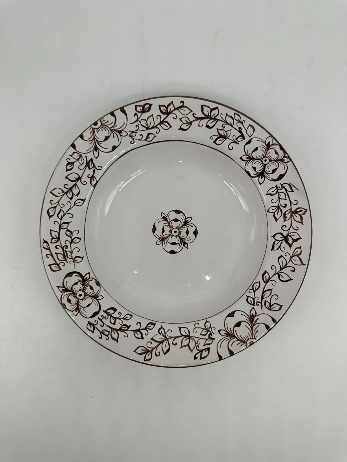 Piatto Fondo Uso Alimentare Ceramica Caltagirone - Diamante Francy - PIATTI SERVIZIO