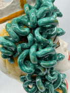 Testa Mitologica Medusa Ceramica Caltagirone cm H.40 L.30 Artigianale - DD CERAMICHE SICILIANE